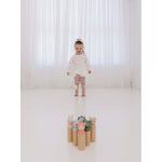 Bubble Wooden Animal Bowling Set