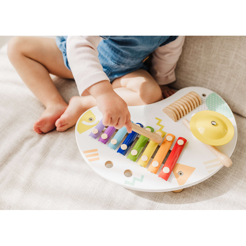 Bubble Wooden Music Table