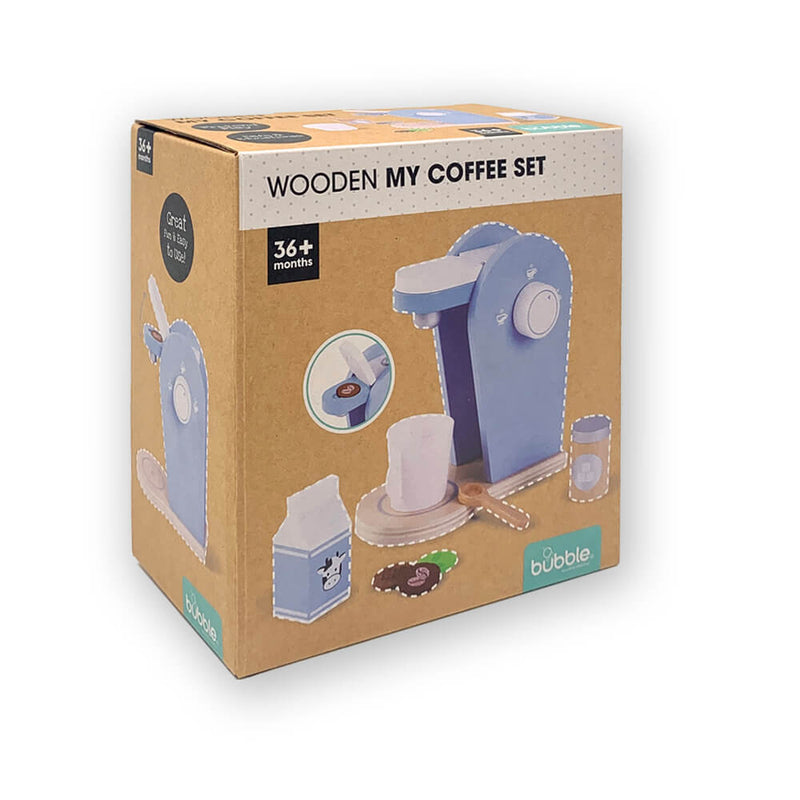 Bubble Wooden My Coffee Set