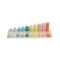 Bubble Wooden Numbers & Blocks Counting Set