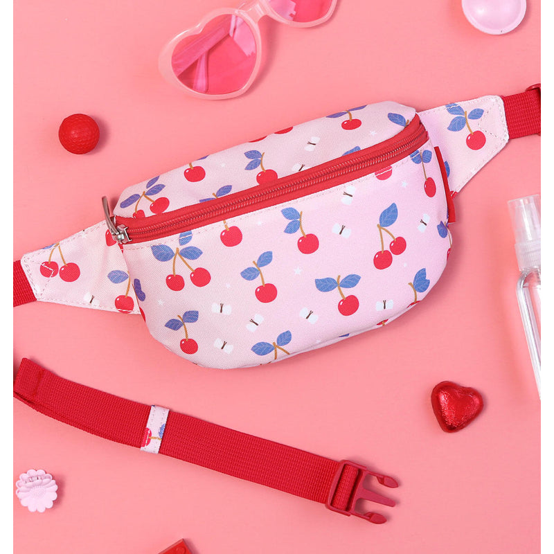 A Little Lovely Company Bum Bag - Cherries