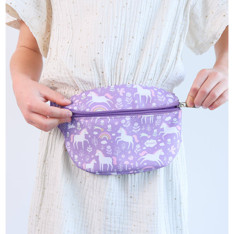 A Little Lovely Company Bum Bag - Unicorn Dreams