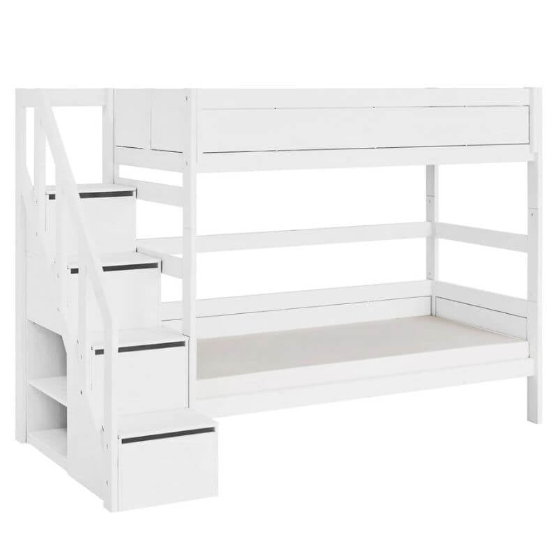 LIFETIME Kidsrooms Bunk Bed with Step Ladder 90x200cm