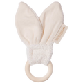 Nobodinoz Bunny Teether Ring - Natural