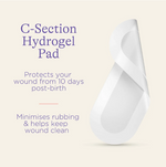 C-Section Hydrogel Pads - Soothing Relief & Protection