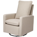 Babyletto Cali Pillowback Swivel Glider - Performance Beach Eco-Weave