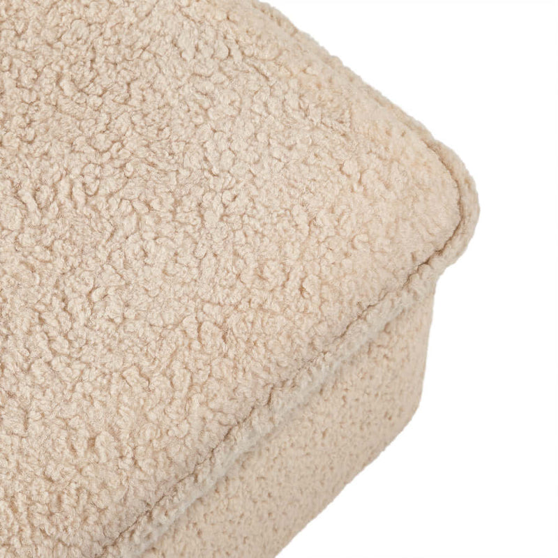 Babyletto Cali Storage Ottoman - Chai Shearling