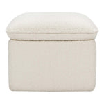 Babyletto Cali Storage Ottoman - Ivory Boucle