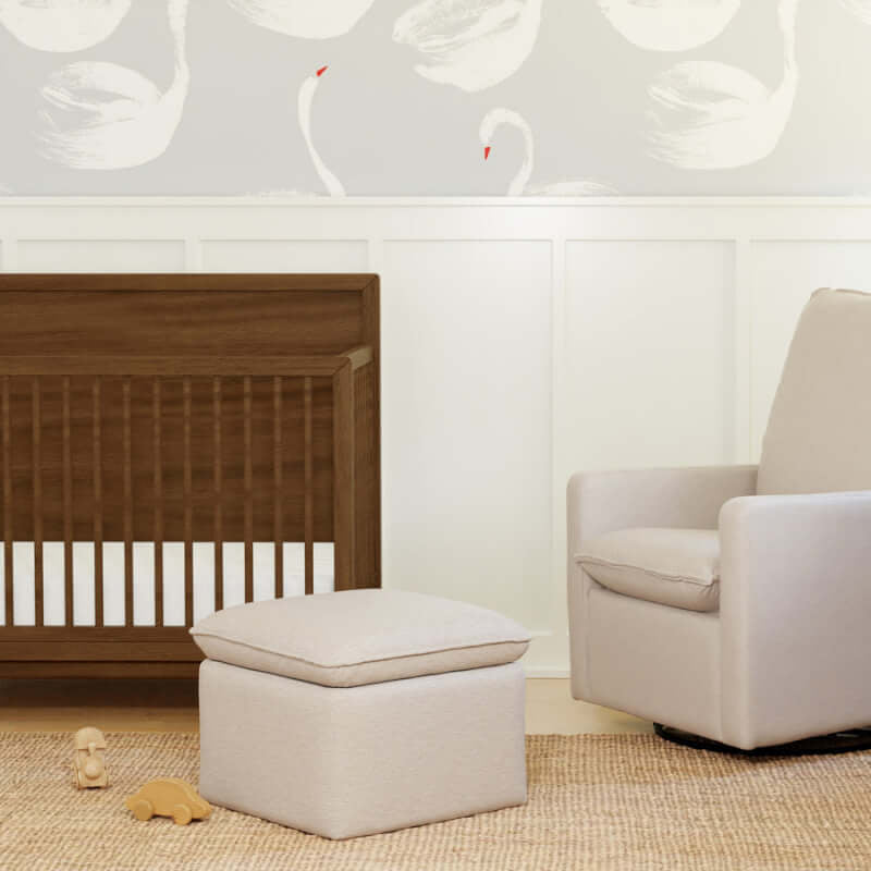Babyletto Cali收納腳凳 - Performance Beach Eco-Weave