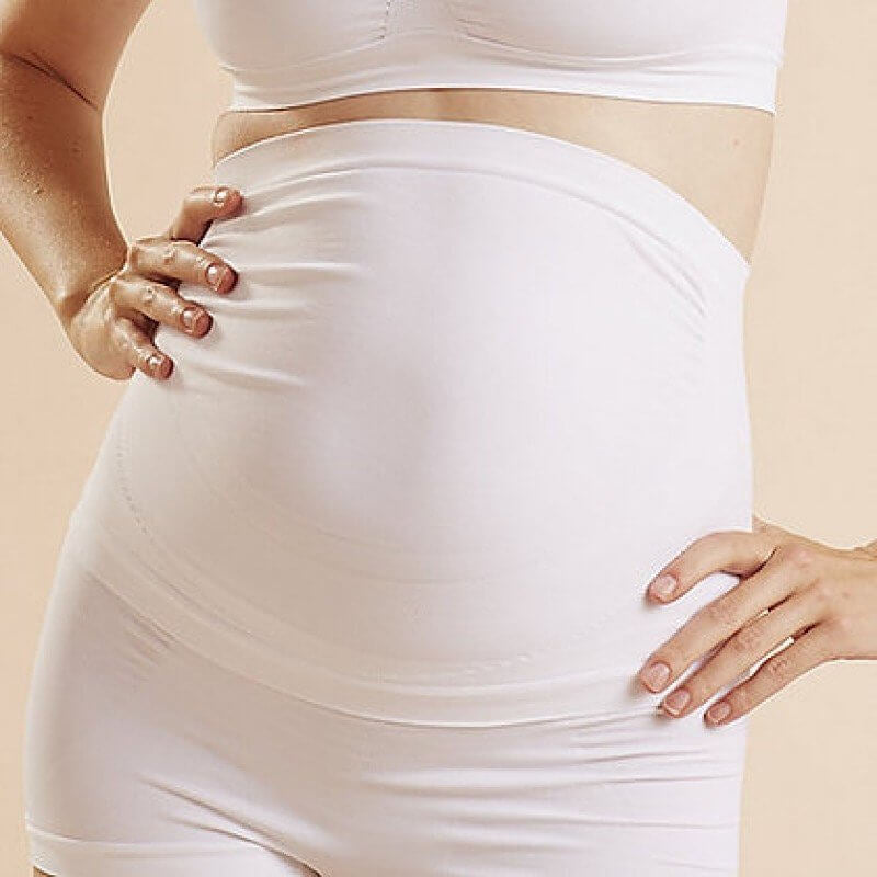 Cantaloop Pregnancy Support Belt (White)
