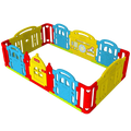 Dwinguler Castle Kids Playpen - Rainbow 240 x 150cm