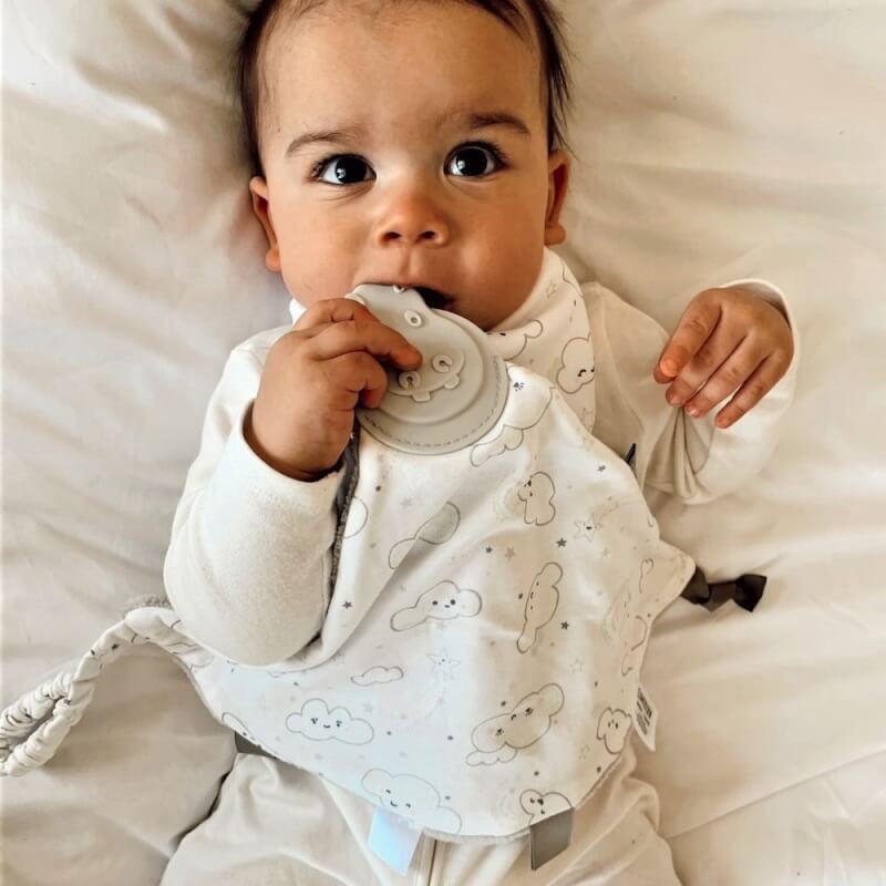 Cheeky Chompers Comfortchew Baby Comforter with Teether - Every Cloud