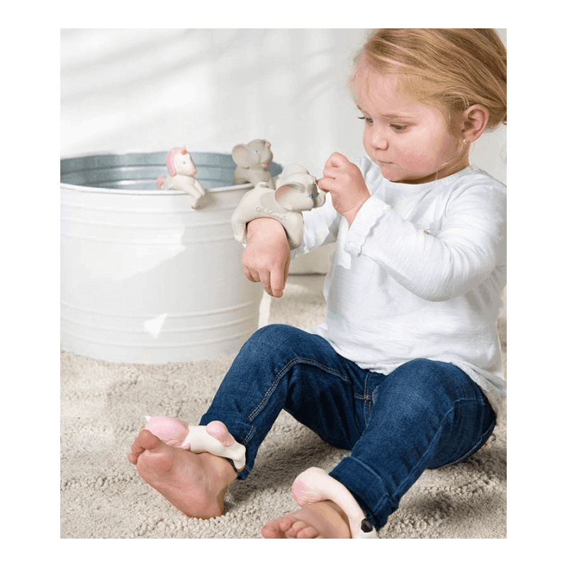 Oli&Carol Chewable Bracelet - Nelly the Elephant