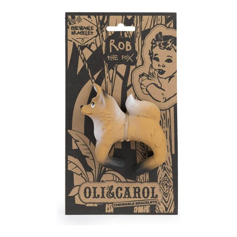 Oli&Carol Chewable Bracelet - Rob the Fox