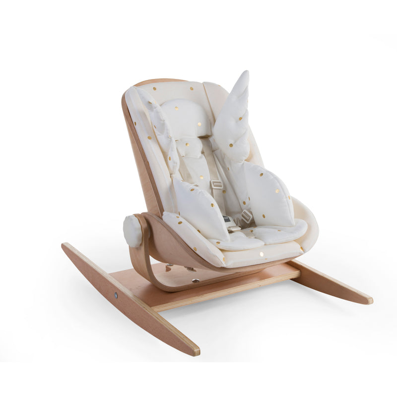 Childhome Angel Universal Seat Cushion Jersey Gold Dots