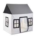 Childhome Cotton Big House - Black & White 125 x 95 x 145