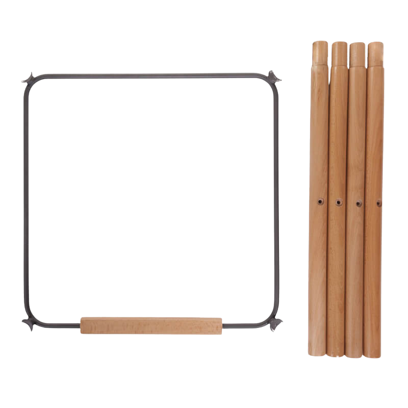 Childhome Evolu Extra Set Long Legs + Footrest - Wood