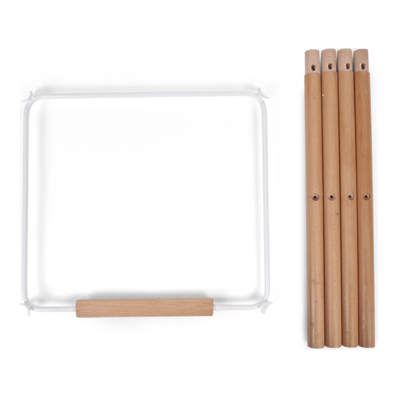 Childhome Evolu Extra Set Long Legs + Footrest - Wood