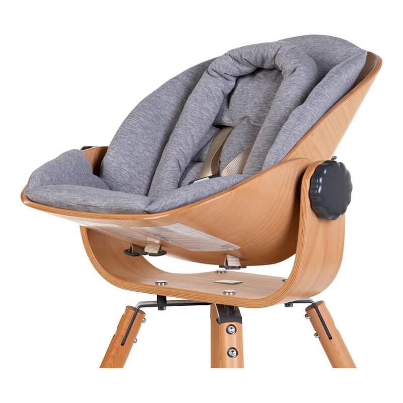 Childhome Evolu 新生兒座椅墊 - 針織布料，灰色