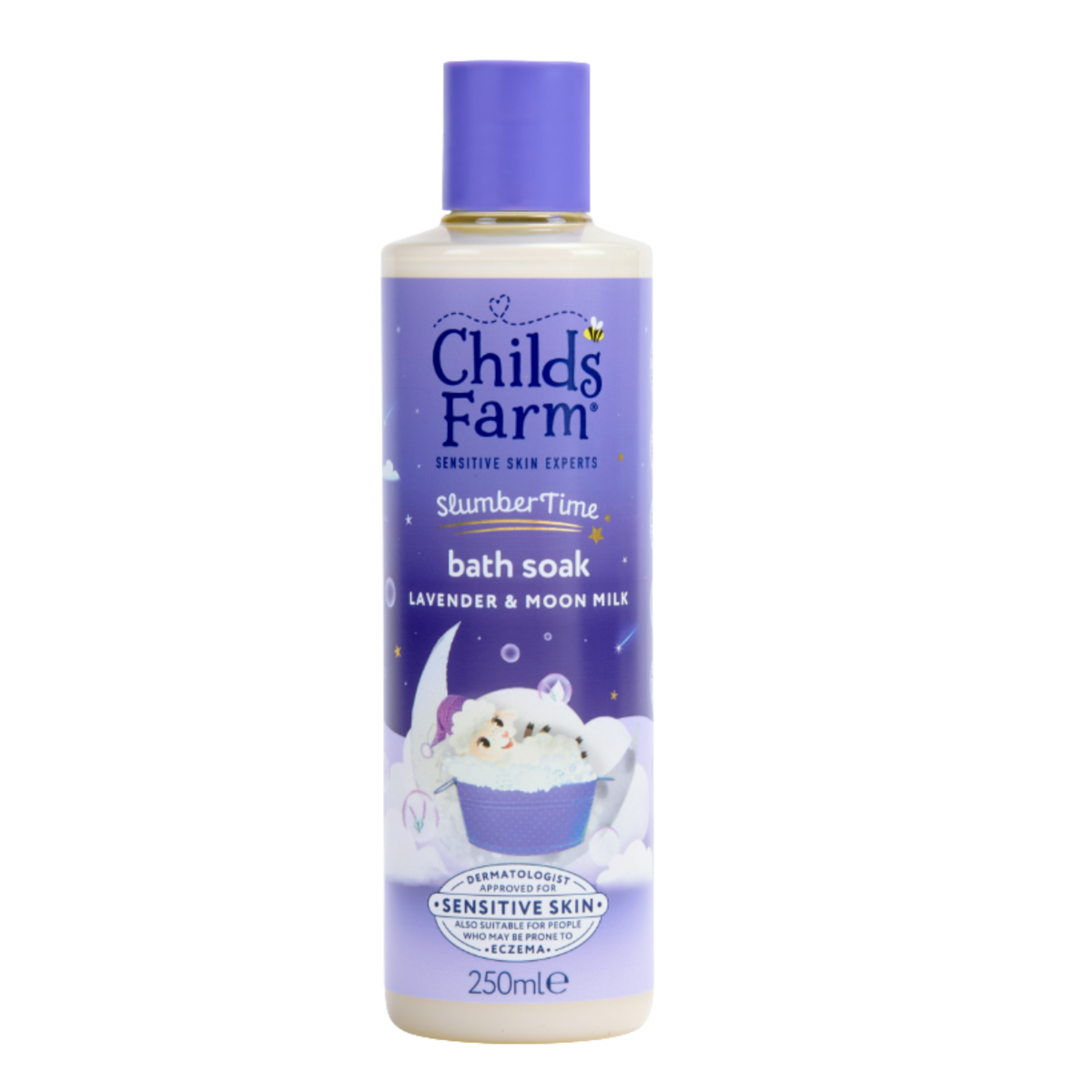 Childs Farm SlumberTime Bath Soak - Lavender & Moon Milk 250ml