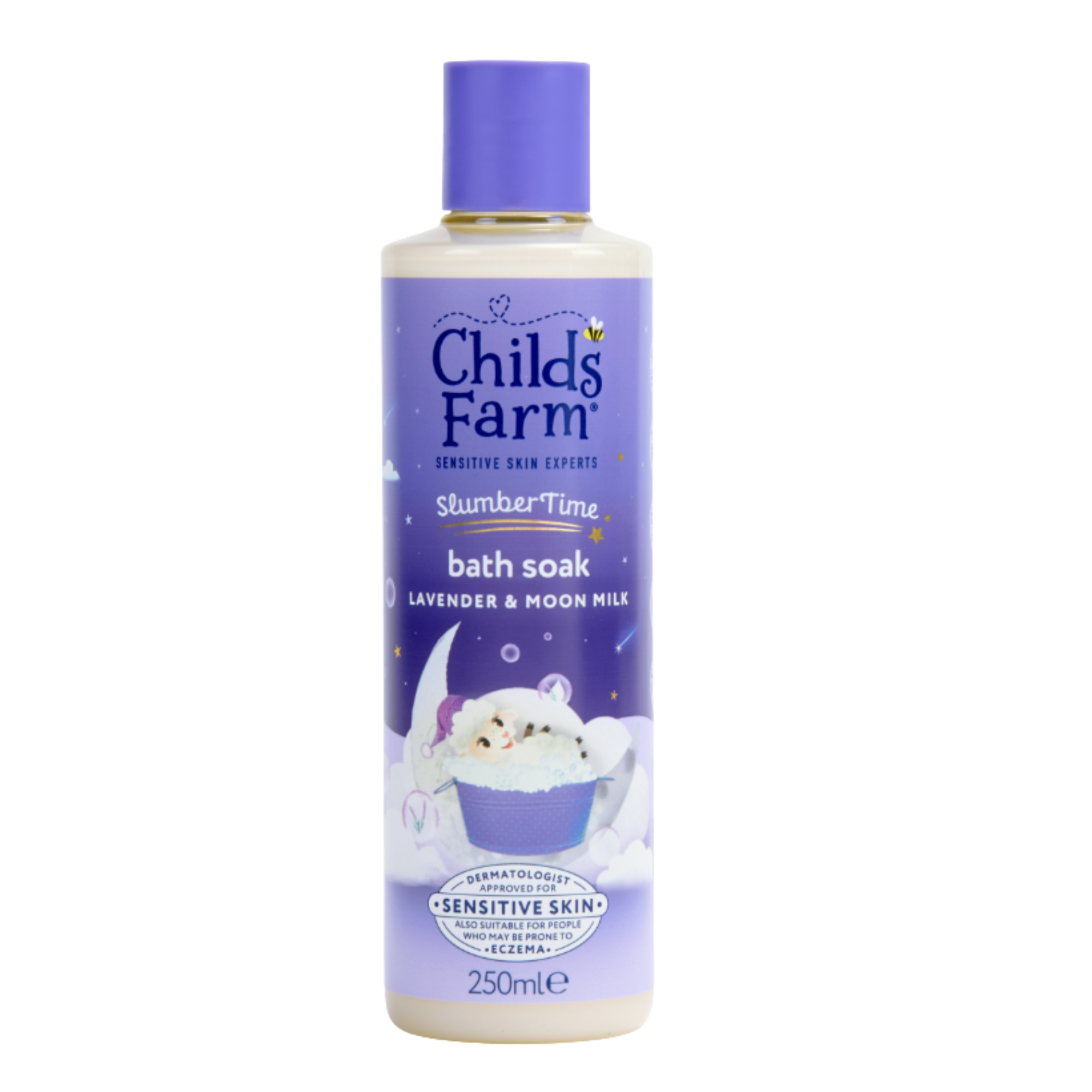 Childs Farm SlumberTime Bath Soak - Lavender & Moon Milk 250ml