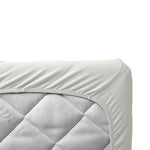 Leander Classic™ 兒童床單 140x60cm - 有機棉，雪白 2 件裝