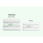 Parasol Clear+Pure Natural Baby Wipes Bag 60pcs x10pack (BOX)