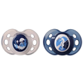 Tommee Tippee Closer to Nature Night Time Soother 18-36m (Twin Pack) - Jellyfish / Seahorse