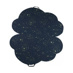 Nobodinoz Cloud Foldable Eco Floor Mat - Gold Stella / Night Blue