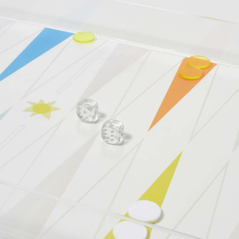 SUNNYLiFE Cocktail Tray Backgammon - Utopia Multi