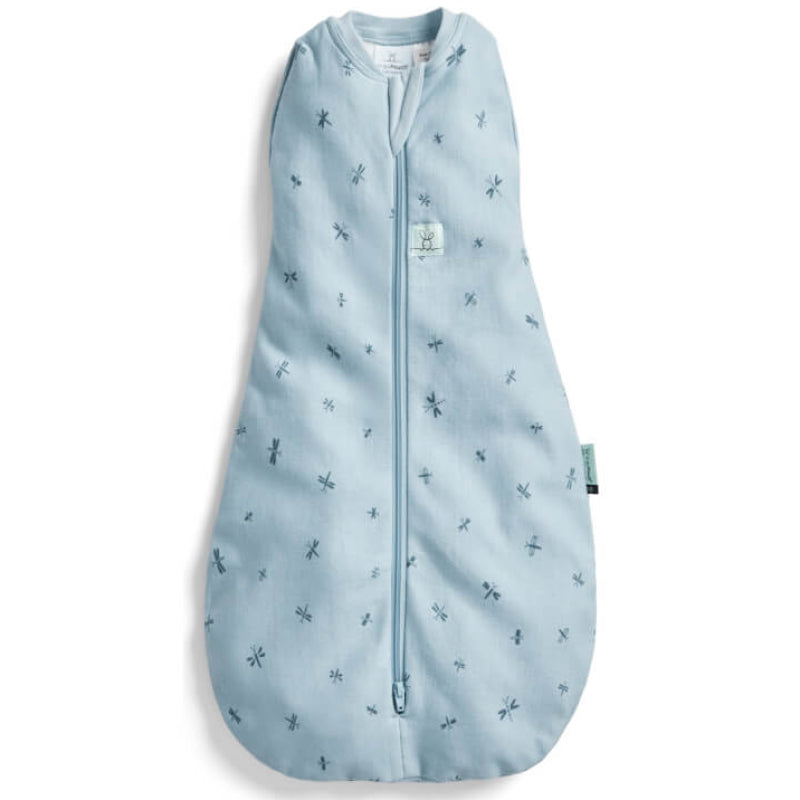 ergoPouch Cocoon Swaddle Sleep Bag - 0 - 3 months / Dragonflies / 0.2 Tog