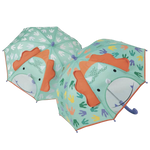 Floss & Rock Colour Changing 3D Umbrella - Dinosaur