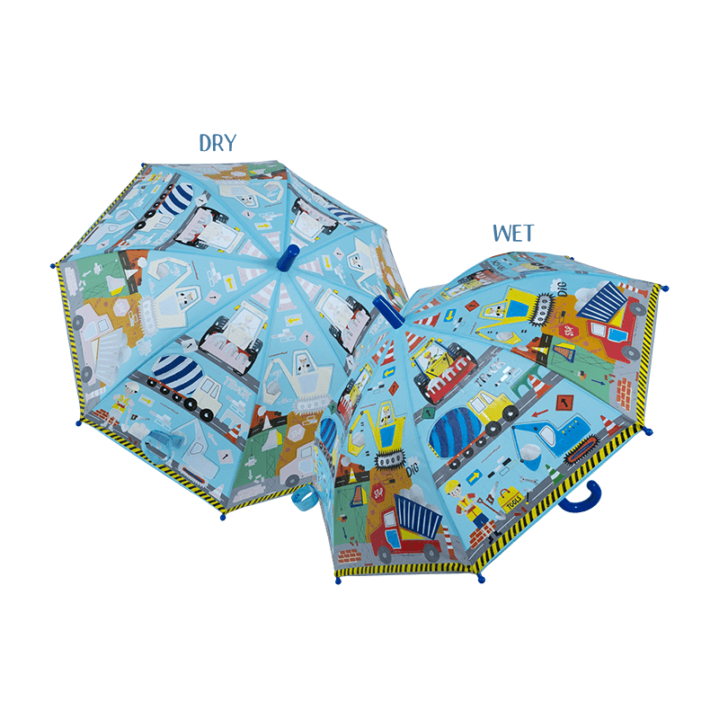 Floss & Rock Colour Changing Umbrella - Construction