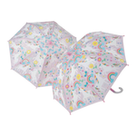 Floss & Rock Colour Changing Umbrella - Rainbow Unicorn