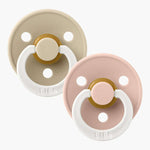 BIBS Colour Round Latex Glow Pacifier