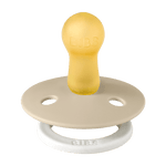 BIBS Colour Round Latex Glow Pacifier