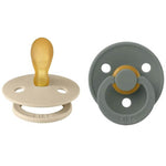 BIBS Colour Symmetrical Latex Pacifier 2 Pack - Size 1