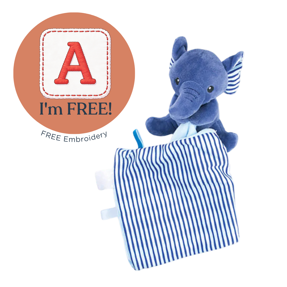 Bubble Comforter - Ryan the Elephant (FREE Embroidery)