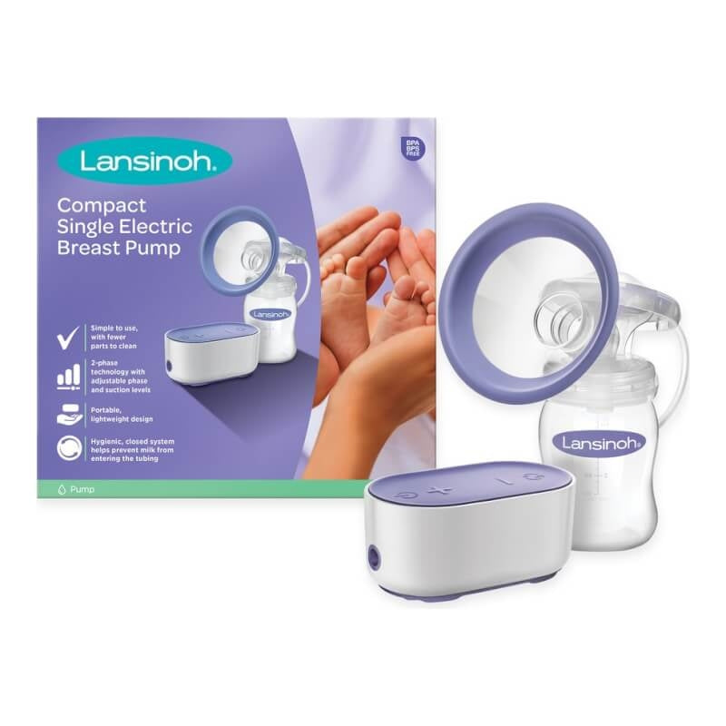 Lansinoh Compact Single Electric Breast Pump