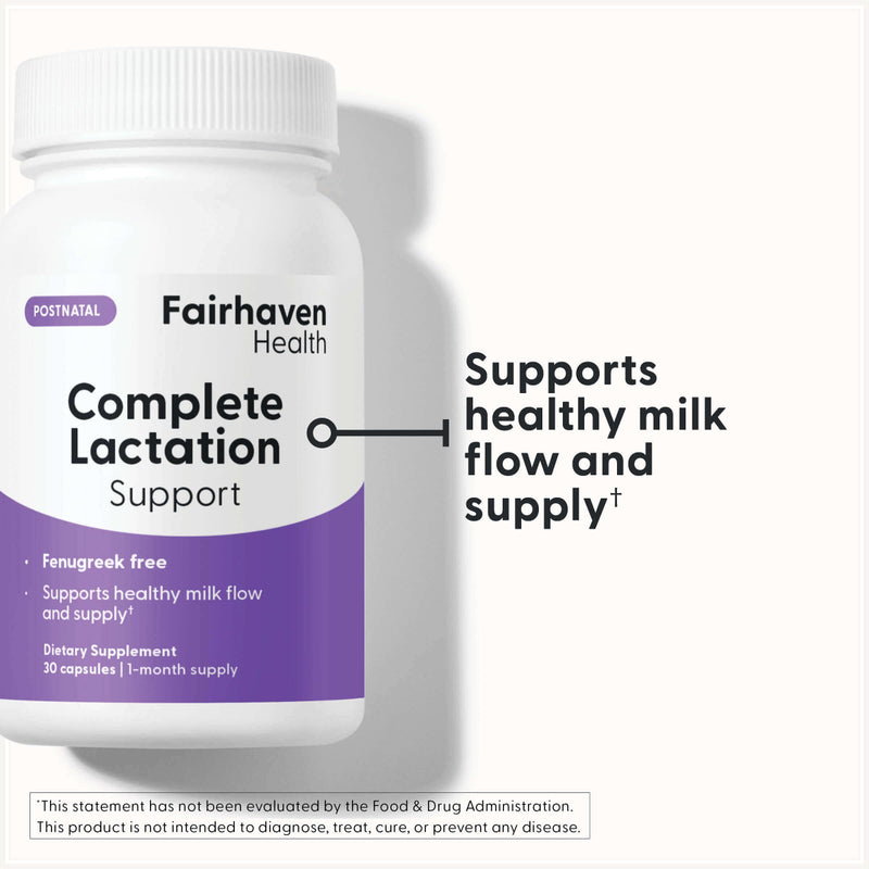 Fairhaven Health Complete Lactation Support 30 Capsules