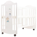 LA Baby 15010 Baby Cot - White