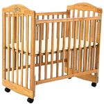 LA Baby 2200S 嬰兒床 - 棕色