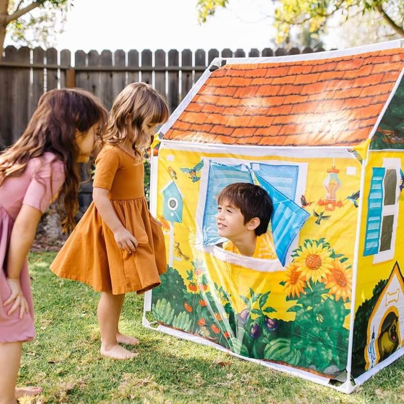 Melissa & Doug Cozy Cottage Play Tent