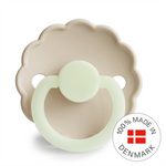 FRIGG Daisy Round Silicone Night Pacifier