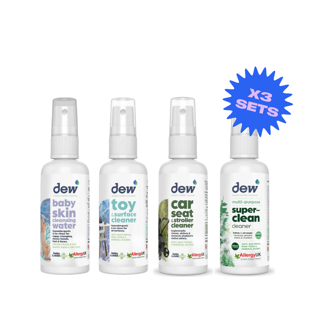 dew On-The-Go Cleansing Bundle Kit