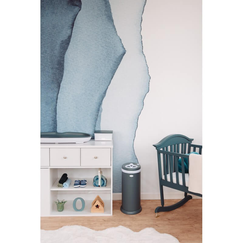 Ubbi Diaper Pail - Matte Open Water