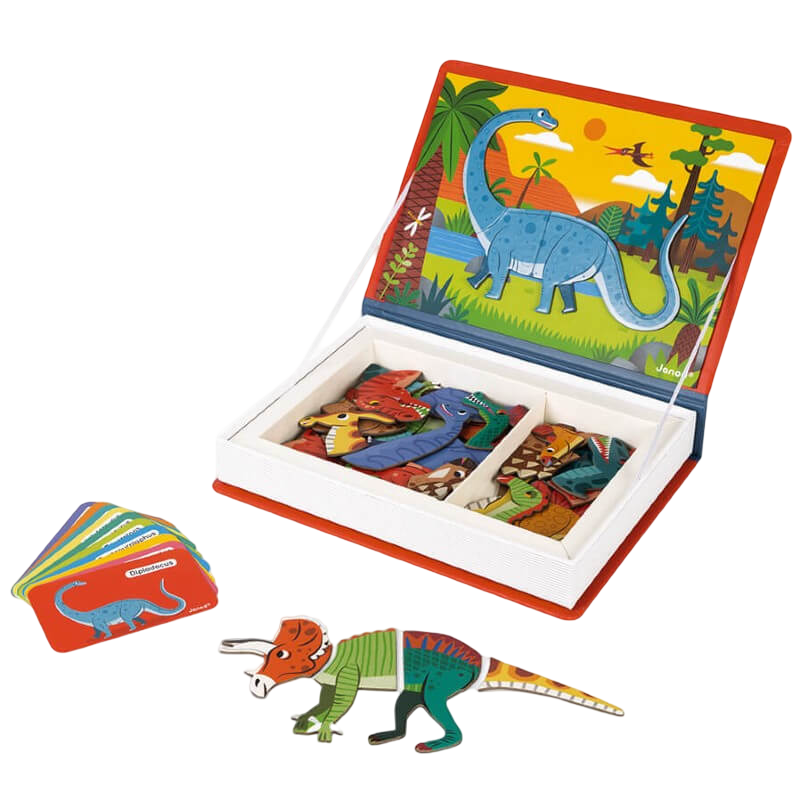 Janod Dinosaurs Magnetibook