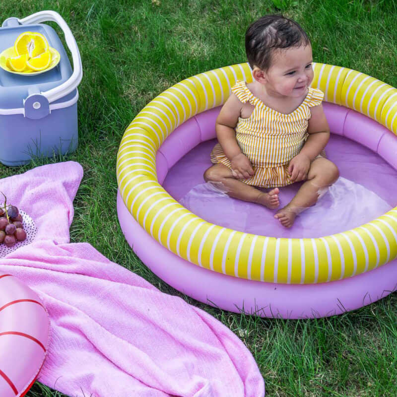 Quut Toys Dippy Inflatable Pool 80cm - Banana Pink