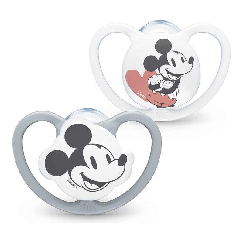 NUK Disney Mickey Mouse Space Silicone Soother