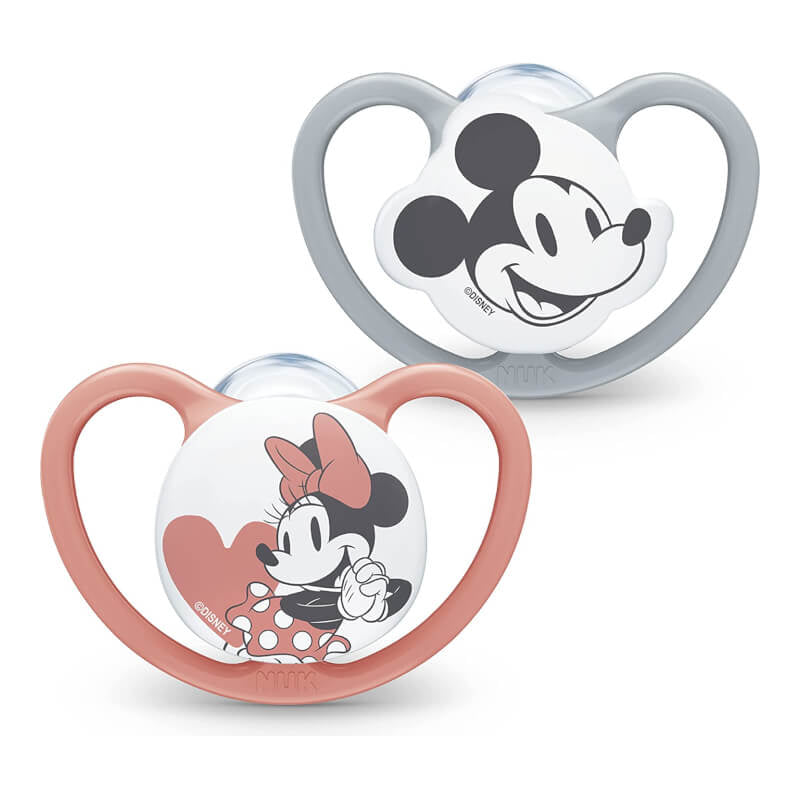 NUK Disney Mickey Mouse Space Silicone Soother